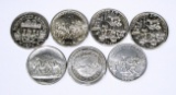 SEVEN (7) TOMBSTONE ARIZONA HELLDORADO DAYS TOKENS