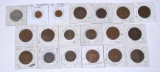 AUSTRALIA - 19 COINS - 1911 to 1968