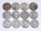 12 CIRCULATED MORGAN DOLLARS