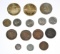 GROUP of TYPE COINS and TOKENS