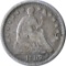 1857 SEATED LIBERTY HALF DIME