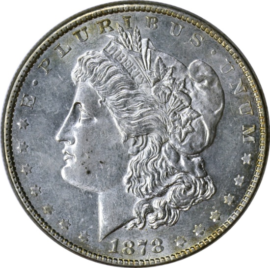 1878 8TF MORGAN DOLLAR