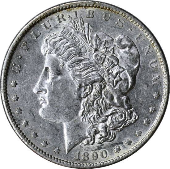 1890-S MORGAN DOLLAR