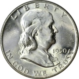 1950-D FRANKLIN HALF