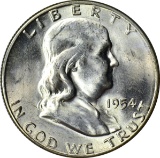 1954-S FRANKLIN HALF