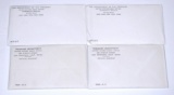 FOUR (4) MINT SETS - (2) 1968 + (2) 1972