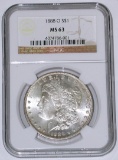 1888-O MORGAN DOLLAR - NGC MS63