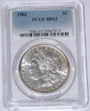 1903 MORGAN DOLLAR - PCGS MS63