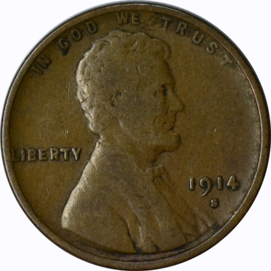 1914-S LINCOLN CENT