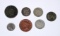 TWO LARGE CENTS, 3 CENT NICKEL, SHIELD NICKEL, LIBERTY & WAR NICKELS