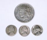 FOUR (4) TWO-HEADED MAGICIAN'S COINS