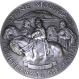 1970 STONE MOUNTAIN CONFEDERATE MEMORIAL SILVER ROUND - SCARCE
