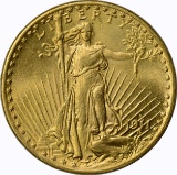 1911-D ST GAUDEN'S $20 GOLD PIECE