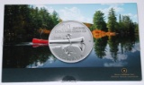 CANADA - 2011 SILVER $20 - CANOE