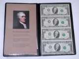 UNCUT SHEET of FOUR 1995 $10 STAR NOTES