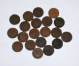 20 INDIAN CENTS from the 1880s