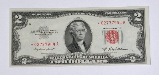 1953-A $2 STAR NOTE