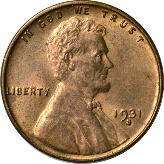 1931-S LINCOLN CENT