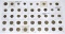 FRANCE - 45 PRE-1940 COINS - 50 CENTIMES to 5 FRANCS