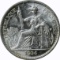 FRENCH INDO-CHINA - 1936 SILVER FIFTY CENTS