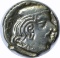 INDIA - WESTERN SATRAPS HEAD SILVER DRACHM - CA 130-290 AD