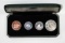 SOUTH ARABIA - 1964 FOUR-COIN PROOF SET in BOX