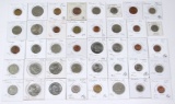 COLOMBIA - 40 COINS - INCLUDING ONE SILVER