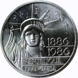 FRANCE - 1986 100 FRANCS - STATUE OF LIBERTY