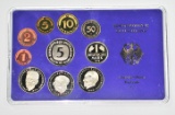 GERMANY - 1979 PROOF SET - STUTTGART KARLSRUHE MINT