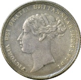 GREAT BRITAIN - 1883 SILVER SIX PENCE