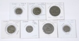 GREECE - SEVEN (7) COINS from the 1920's & 1930's