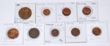 GUERNSEY - NINE (9) COINS