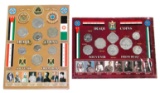 IRAQ - TWO (2) SOUVENIR COIN SETS