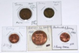 JERSEY - FIVE (5) COINS
