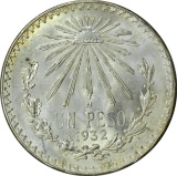 MEXICO - 1932 SILVER PESO