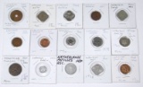 NETHERLANDS ANTILLES, INDIES & CURACAO - 15 COINS
