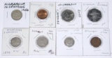 NICARAGUA - EIGHT (8) COINS