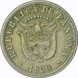 PANAMA - 1929 FIVE CENTESIMOS