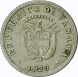 PANAMA - 1929 FIVE CENTESIMOS