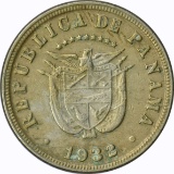 PANAMA - 1932 FIVE CENTESIMOS