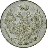 POLAND - 1840 SILVER FIVE GROSZY