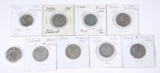 POLAND - NINE (9) COINS from the 1920's