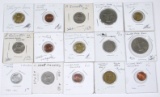 UNITED ARAB EMIRATES, EGYPT, SYRIA - 15 COINS
