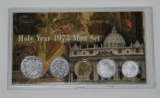 VATICAN - HOLY YEAR 1975 MINT SET