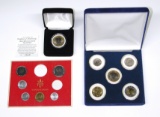 VATICAN - GROUP of COINS in HOLDERS