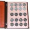 PARTIAL SET of KENNEDY HALVES in ALBUM - 1964 to 2005-D - 71 COINS