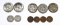 GROUP of SILVER HALVES, NICKELS & CENTS