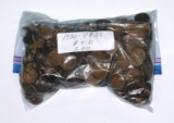 500 WHEAT CENTS dated 1930 to 1933