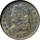 1832 BUST HALF DIME - ANACS AU50 - LM-13 - OLD HOLDER