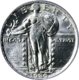 1926-D STANDING LIBERTY QUARTER - ANACS MS64